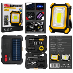 Solar Camping Light Toolbox
