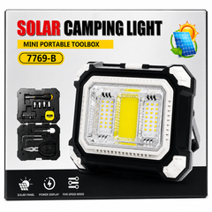 Solar Camping Light Toolbox
