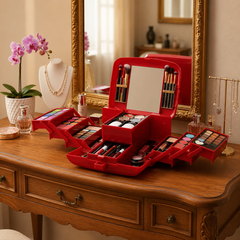 Classic Deluxe Vanity Case Make Up Kit